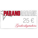 25 Euro PARANO-GARAGE - gift card