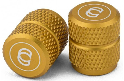 CINEMA Valve Caps (1 Pair) gold