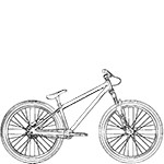 MTB Dirt -/ Slopestyle Bikes 24