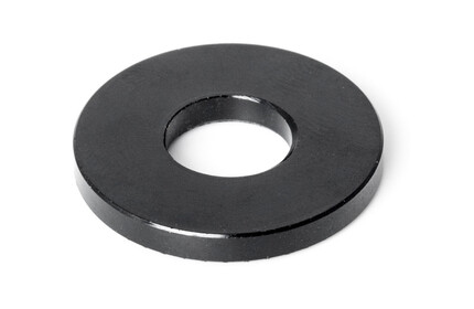 Axle Washer (1 Piece) black 10mm (aluminium version)