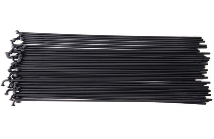 VOCAL Plain Spokes (40 Pieces) black|black 184mm
