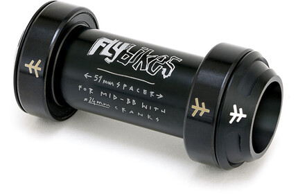 FLY-BIKES Rotar Mid-BB Kit black 24mm