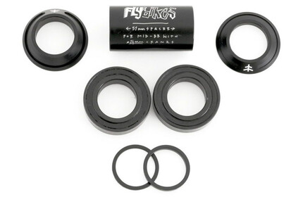 FLY-BIKES Rotar Mid-BB Kit black 24mm