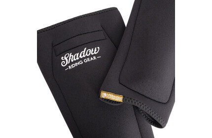 SHADOW Super Slim Shinner Shin Pads black S/M