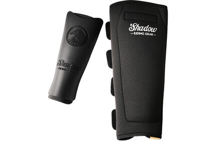 SHADOW Super Slim Shinner Shin Pads black S/M