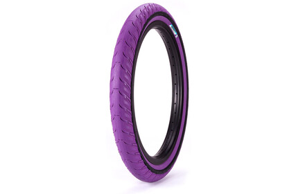 MERRITT Option Tire purple/blackslidewall 20x2.35