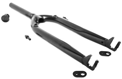 HERESY Descend 0/15 Flatland Fork black (brakeless design)