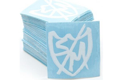 S&M Medium Sharpie Shield Die-Cut Sticker