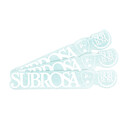SUBROSA 3er Logo Sticker Set