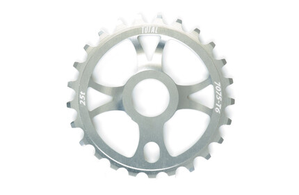 TOTAL-BMX Rotary Sprocket silver 25T
