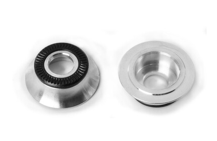 PROFILE Front Hub Cone Set (1 Pair) silver