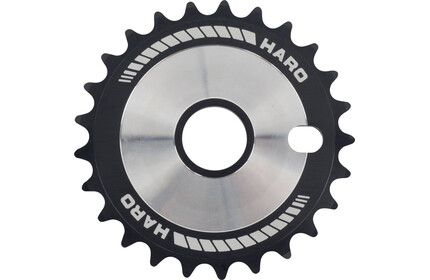 HARO Team Disc Sprocket black/silver 28T