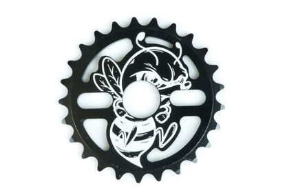 TOTAL-BMX Killabee Sprocket black/white 25T