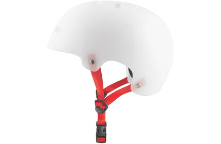TSG Evolution Special Makeup Helmet clear-white L/XL