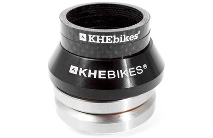 KHE Integrated Headset black (with carbon spacers)
