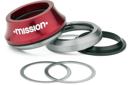 MISSION Turret Integrated Headset silver-polished