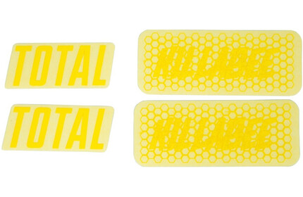 TOTAL-BMX Killabee K4 Sticker Pack yellow 