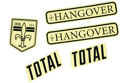 TOTAL-BMX Hangover H4 Sticker Pack