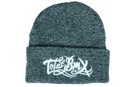 TOTAL-BMX Logo Beanie grey 