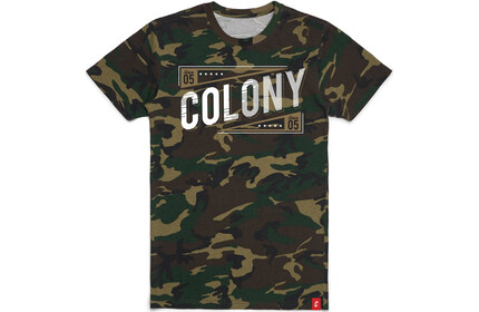 COLONY Stamped T-Shirt camo  S SALE