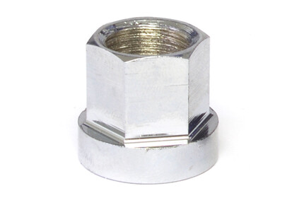 Hub Axle Nut (1 piece) silver 14mm (aluminium version)