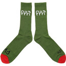 CULT Logo Socks Green