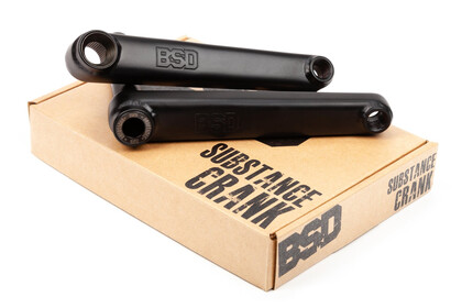 BSD Substance Crank matt-black 165mm
