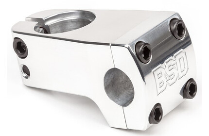 BSD Dropped Stem silver-polished (22,2mm Bar Clamp)