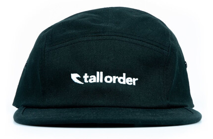 TALL-ORDER Logo Camper Cap black