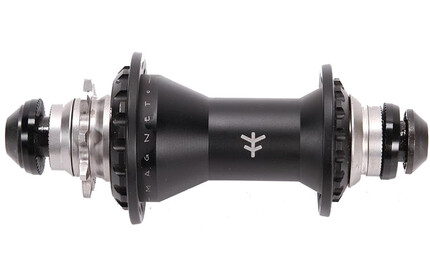 FLY-BIKES Magneto Cassette Rear Hub black LHD (alloy version)