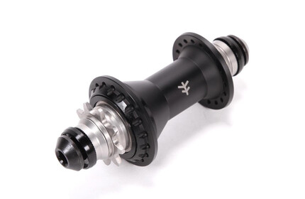 FLY-BIKES Magneto Cassette Rear Hub black LHD (alloy version)