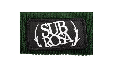 SUBROSA Bold Patch Beanie green