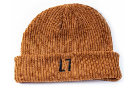 ALL-IN Sign Beanie brown