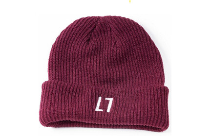 ALL-IN Sign Beanie burgundy