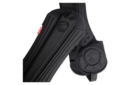 SHADOW Junior Invisa Lite Shin/Ankle Combo Pads black