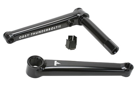 ODYSSEY Thunderbolt Crank black 165mm LHD (without Mid-BB)