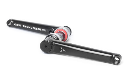 ODYSSEY Thunderbolt+ Mid-BB Crank black 165mm LHD