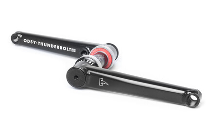 ODYSSEY Thunderbolt+ Mid-BB Crank black 165mm RHD