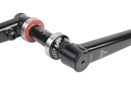 ODYSSEY Thunderbolt+ Mid-BB Crank black 165mm RHD