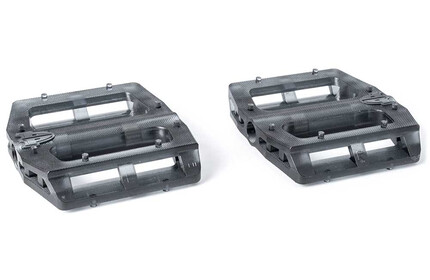 PREMIUM Slim Pedal Replacement Bodies (1 Pair) translucent-black