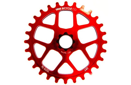 TREE Lite Spline Drive Sprocket red 25T