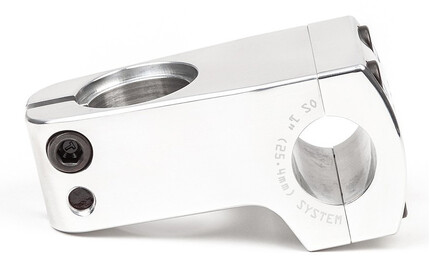 BSD Dropped OS Stem silver-polished (25,4mm Bar-Clamp)