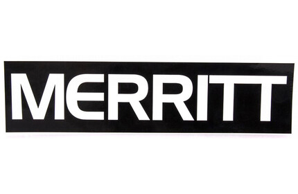 MERRITT Ramp Sticker black 
