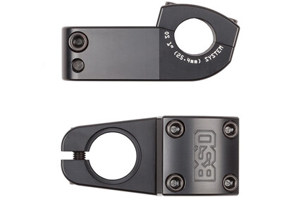 BSD Levelled OS Stem black (25,4mm Bar-Clamp)