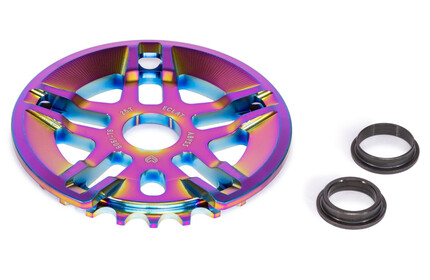 ECLAT Abyss Guard Sprocket oil-slick 28T