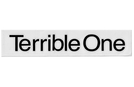 TERRIBLE-ONE Die-Cut Sticker