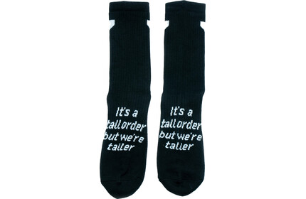 TALL-ORDER Its A Tall Order Socks Black