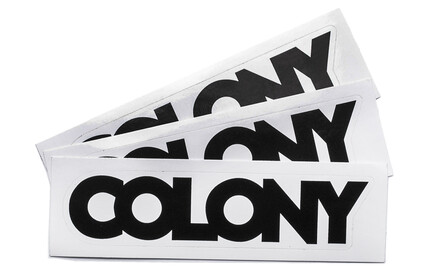 COLONY 3er Logo Sticker Set