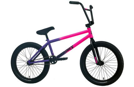 SUNDAY Street Sweeper Jake Seeley BMX Bike 2022 matt-hot-pink/matt-grape-fade LHD 20.75TT