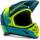 BLUEGRASS Intox Fullface Helmet petrol-fluo-yellow